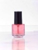 plastic nail polish cap glass nail polish bottle