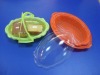 plastic pastry container with handle