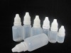 plastic semi-transparent bottles