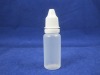 plastic semi-transparent dropper bottle