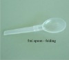 plastic spoon