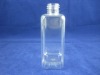 plastic square cosmetic bottle