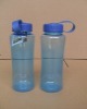 plastic transparent water bottle