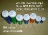 plastic vials pharmacy vials plastic reversible vials FDA certificated vials twist off vials OEM