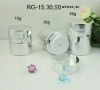 plating acrylic airless cream jar