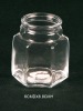 polygonal spice glass bottle