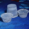 portion cup with pet lids