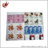 printed adhesive commodity sticker