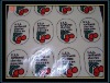 printed adhesive stickers