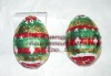 printed aluminum foil paper for egg shape chocolate packing