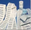 printed bar code self adhesive label