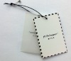 printed custom hang tags with string and pin