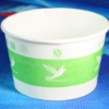 printed disposable salad paper bowls