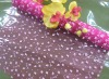 printed organza fabric for wedding decoration