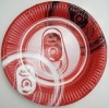 printed paper plates with PE coating