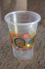 printed plastic juice cups