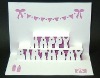 printing beautiful pop up birthday greeting card