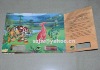 printing children board book with different animals shape