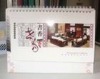 printing color packing box for display,2012 calendar