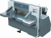 program control single worm wheel shngle hydraulic double guide paper cutting machine QZK920CD-5