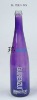 purple color glass bottles