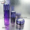 purple new  glass cosmetic bottle