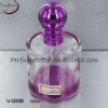 purple perfume glass empty bottles for women