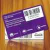 pvc barcode  card