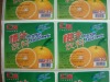 pvc sticker food label fruit label battery label