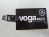 pvc travel luggage tag/ baggage cards