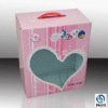 pvc window gift paper box