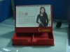 red design desktop calendar2012