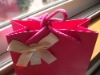 red gift bag