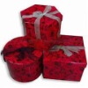 red gift  box set