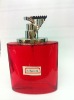 red glass perfume bottle for women