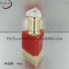 red nail polish glass  bottle