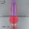 red nail polish glass  bottle with Alu cap