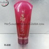 red packaging tube