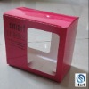 red paper paper packaging box