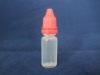 red pilferproof eye drop bottle