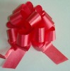 red ribbo pull bow used in gifts decorative as accessories