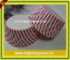 red stripe paper cake cup,bottom is plain white