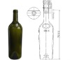 red wine glass bottle