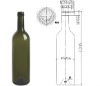 red wine glass bottle