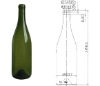 red wine glass bottle