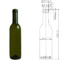 red wine glass bottle