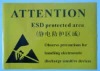 removable warning sticker for garment