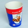 ripple paper cup for hot or cold drinking