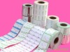 roll clear adhesive label printing