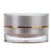 round acrylic cosmetic jar